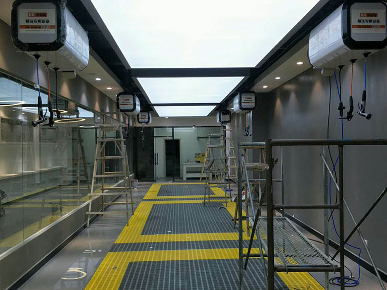 軟膜天花施工現(xiàn)場